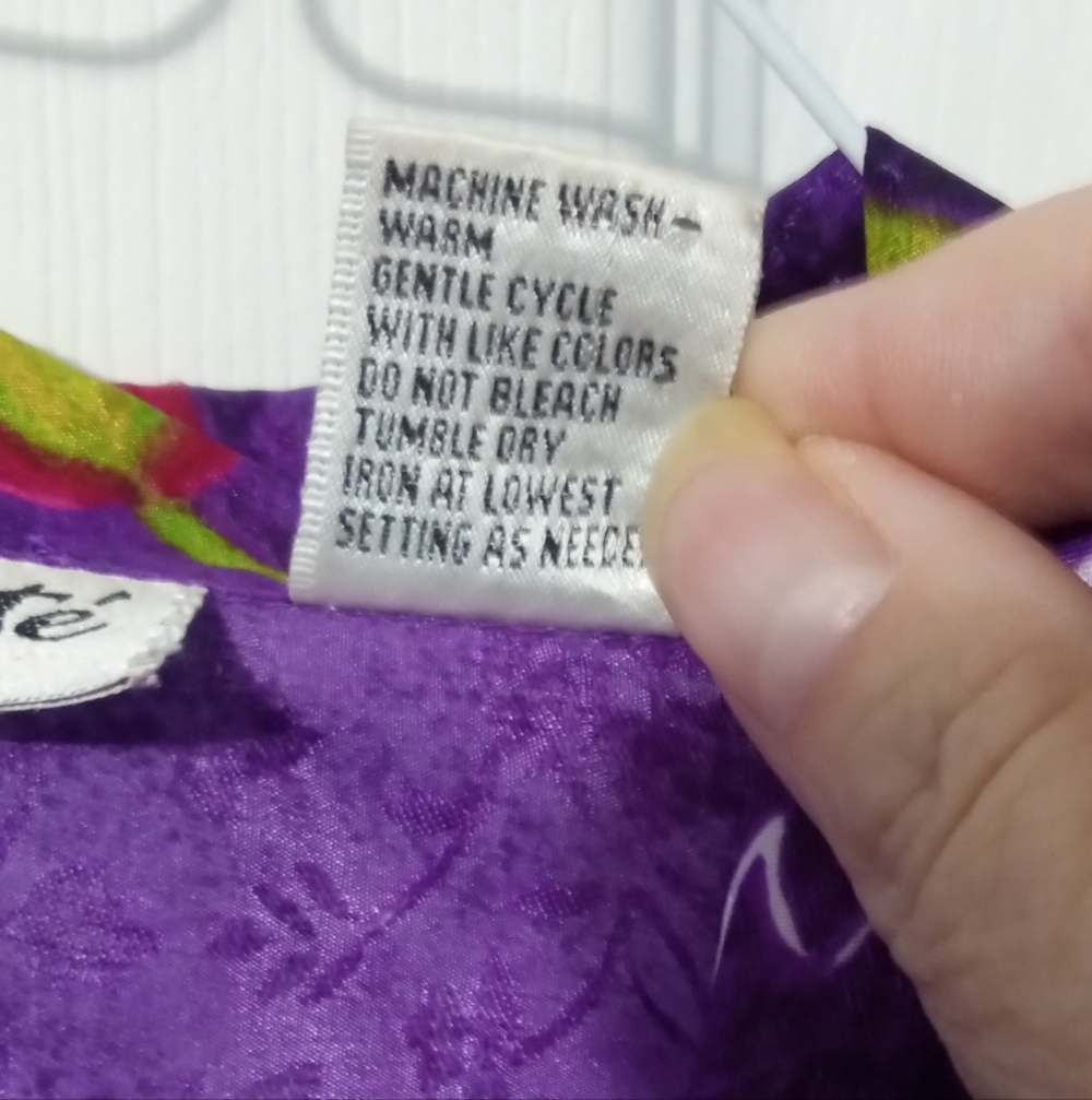 Floral Purple Housedress - image 3